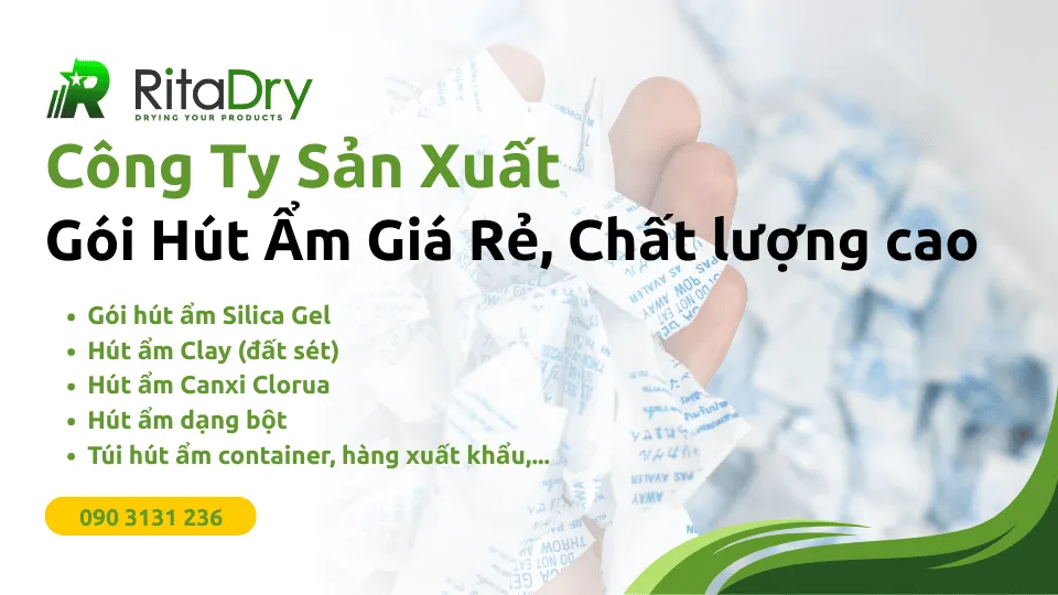 Gói Hút Ẩm Giá Rẻ, Hiệu Quả Cao