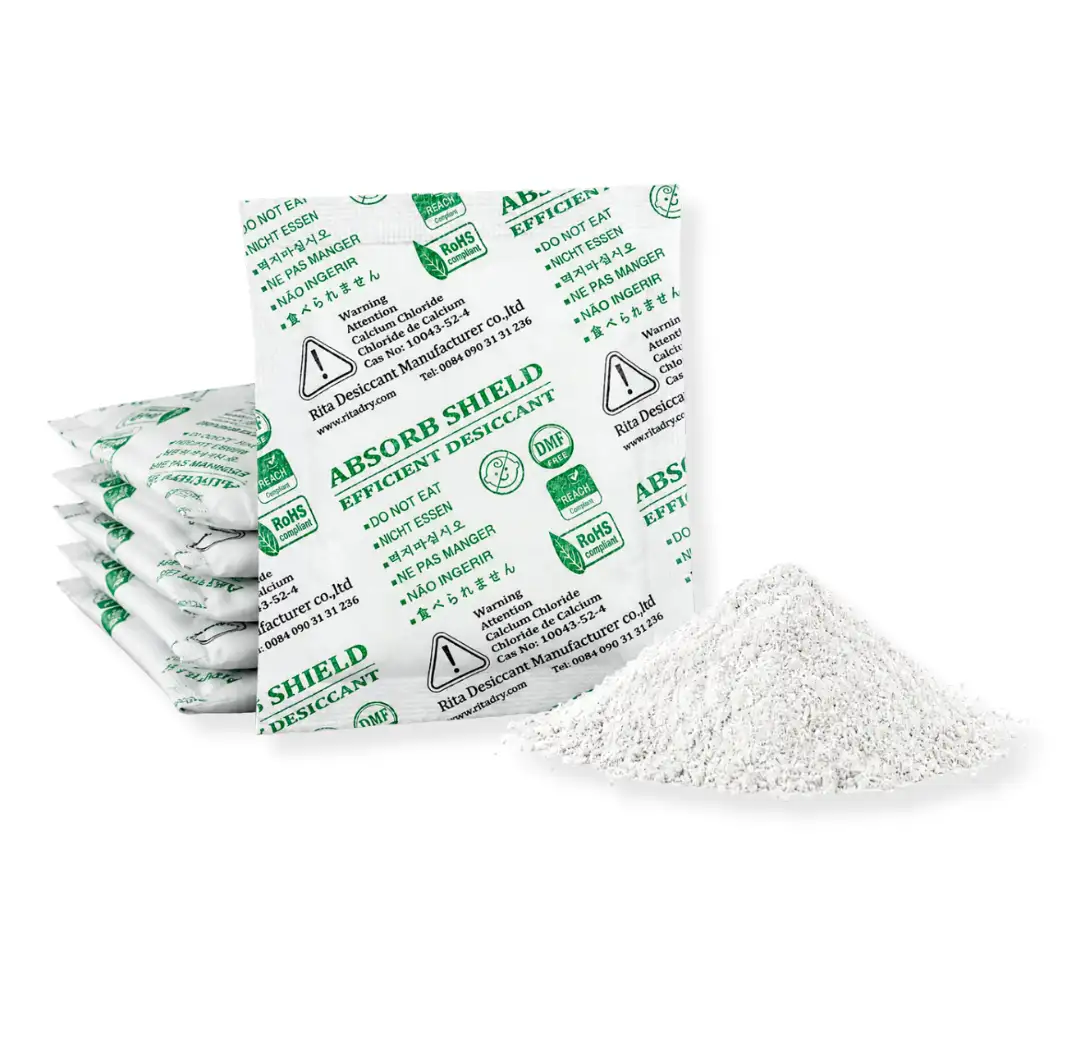 Gói hút ẩm Calcium Chloride